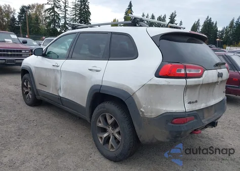 2014 Jeep Cherokee Trailhawk z USA, uszkodzony, nr VIN 1C4PJMBS3EW182198
